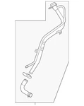 Genuine Land-rover Filler Pipe LR104307. Fixed Price $306.17.