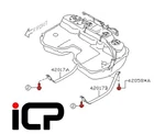 Genuine Fuel Tank Strap Bolts Fits: Subaru Impreza 92-07 Wrx Sti 22B P1 UK300. Fixed Price $13.37.