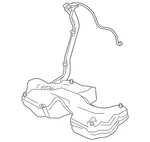 Genuine Audi Fuel Tank 8W0-201-060-CH. Fixed Price $1624.55.