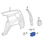 For Toyota Fj Cruiser 2007-2014 7735035060 Rear Fuel Filler Door. Fixed Price $74.89.