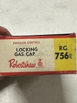 Vintage Robertshaw Rg 756 Locking Gas Cap New Old Stock. Fixed Price $15.99.