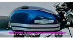 Fits Harley Davidson Aermacchi 350 Tv 1971-72 Blue Steel Gas Fuel Petrol Tank. Fixed Price $383.44.