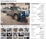 (local Pickup Only) Fuel Tank Fits 09-15 Pilot 4539829. Fixed Price $114.90.