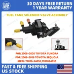 For 2008-2020 Toyota Sequoia Tundra Fuel Tank Reservoir Valve 77070-34010. Fixed Price $49.90.