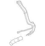 Genuine Gm Fuel Tank Filler Pipe 20900340. Fixed Price $254.23.