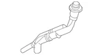 Genuine Ford Fuel Tank Filler Neck 1C3Z-9034-NA. Fixed Price $241.44.