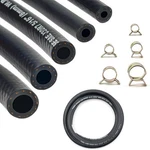 Fuel Line Hose 3/8"+5/16"+1/4"+1/2"+3/16"-5FT, Black. Fixed Price $48.96.