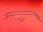 71, 72, 73, Mustang, Boss 351, MACH1, Cougar Gas Fuel Tank Mounting Straps. Fixed Price $19.99.