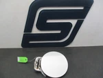 2008 Acura Rdx - Fuel Lid Gas Door (color: Alabaster Silver Metallic NH700M). Fixed Price $27.21.