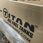 Titan 7020417 40 Gallon Mid-ship Cab & Chassis Replacement Fuel Tank New. Fixed Price $1799.99.