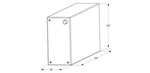 Icon Fresh Water Tank WT2460 39X16X8- 12724. Fixed Price $254.52.