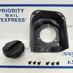 86-89 Cadillac Eldorado Seville Fuel Filler Neck Trim W/ Cap Oem. Fixed Price $53.95.