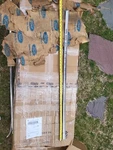 1957 Ford Fairlane 500 Skyliner Lower Door Trim Molding Oem Nos. Fixed Price $142.50.