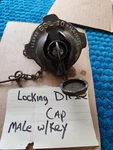 Velvac 68L-10 Milwaukee Locking Diesel Cap. Fixed Price $39.00.