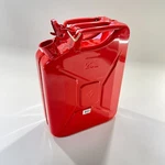 Red Valpro European 2023 Nato Style Steel Jerry Can 20L / 5.25 Gal. GJC20R. Fixed Price $87.95.
