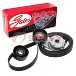 Gates Complete Serpentine Belt Drive Component Kit For 2010-2018 Ram 2500 Ke. Fixed Price $133.02.