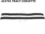 1963-1967 Corvette New Reproduction Gas Tank Anti Squeak Pads-under Straps. Fixed Price $14.00.