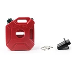 Motorcycle 5L Plastic Jerry Cans Gas Diesel Fuel Tank W/ Lock Suv Atv Scooter. Fixed Price $85.63.