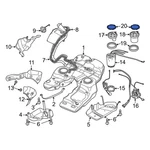 For Porsche Cayenne 2003-2025 95520162301 Fuel Tank Lock Ring. Fixed Price $17.49.