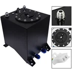 Black Aluminum 2.5 Gallon Coated Fuel Cell Gas Tank Level Sender Racing/drift. Fixed Price $52.91.