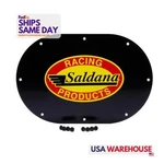 Saldana SAC-002, One Black Aluminum Front Cover Plate 4X6 For Sprint Cells Perfo. Fixed Price $73.40.