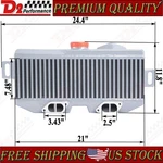 Top Mount Uprated Aluminum Intercooler Fit Subaru 2002-2007 Wrx Sti EJ20 EJ25 Gd. Fixed Price $189.05.