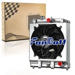 Aluminum Radiator+shroud Fan For 1992 2001 Honda Civic Ek Del Sol Integra 1.5. Fixed Price $84.95.