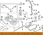 Ford Oem 13-19 Explorer Fuel System Components-filler Pipe DG1Z9034F. Fixed Price $151.29.