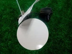 2004 Lincoln Navigator Cream Fuel Filler Door 820909. Fixed Price $71.24.