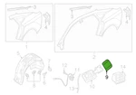 New Audi A7 Fuell Filler Gas Cap 4G8809907AGRU Oem. Fixed Price $142.38.