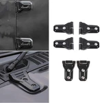 Car Hood Hinge Trim & Decor Cover For 2-DOOR Jeep Wrangler Jl Jt 18+. Fixed Price $34.07.