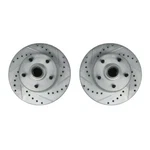 Right Stuff Detailing BR08ZDC Brake Rotors Front Cross-drilled For 82-92 Camaro. Fixed Price $263.59.