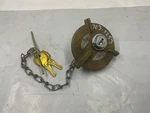 703-1253 Balkamp Napa Solid Brass Locking Diesel Fuel Cap. Fixed Price $30.00.