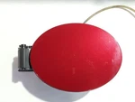 2018 Jaguar F-pace Oem Fuel Gas Filler Door Lid Cah Firenze Red HK83-27936-BD. Fixed Price $47.47.