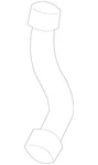 Genuine Mercedes-benz Hose 211-476-90-26. Fixed Price $52.23.