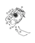 Genuine Mopar Fuel Tank 5085019AC. Fixed Price $704.20.