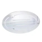 Speedway Polished Billet Aluminum Oval Fuel Filler Door. Fixed Price $99.99.