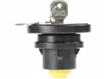 For 1973 Jeep J4800 Fuel Tank Cap 79967ZH Locking -- Vented Black. Fixed Price $23.21.