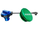 Illet Aluminum Fuel Cap Combo Pack,diesel For Dodge - Magnetic Green.... Fixed Price $15.41.