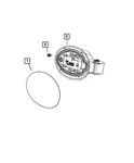 Genuine Mopar Fuel Filler Housing 68433166AB. Fixed Price $72.90.