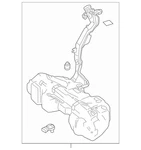 Genuine Mercedes-benz Fuel Tank 213-470-07-02. Fixed Price $902.44.
