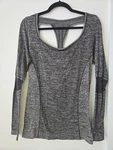 By Zilla Workout Long Sleeve Open Back Shirt Sz.m. Fixed Price $12.18.