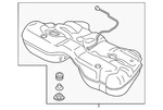 Genuine Bmw Fuel Tank 16-11-7-411-799. Fixed Price $2596.59.
