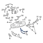 For Toyota Tacoma 2001-2004 7760335050 Rear Fuel Tank Strap. Fixed Price $112.57.
