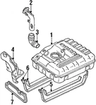 Genuine Mazda Filler Neck H260-42-241C. Fixed Price $38.87.