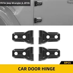 Carbon Fiber Hinge Cover Decoration Hood For Jeep Wrangler 2DOOR Jl Jt 18+. Fixed Price $21.92.
