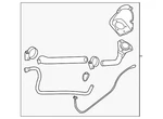 Genuine Gm Fuel Tank Filler Pipe 84695974. Fixed Price $530.81.
