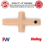 Holley 15" X 8" Hydramat Cross Offset Outlet Pick-up With -3/8 In. Npt Fitting. Fixed Price $383.95.