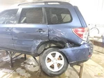 2013 Subaru Forester Gas Fuel Filler Door Lid Cover Blue. Fixed Price $90.00.