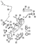 Genuine Mopar Diesel Exhaust Fluid Strap 52122491AD. Fixed Price $50.34.